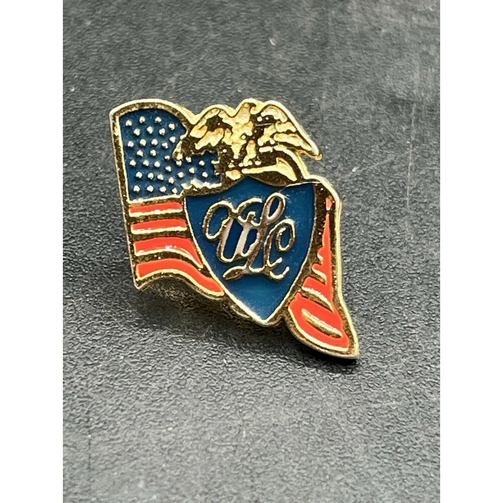 United States Life Insurance Company American Flag Lapel Pin